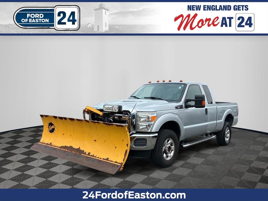 Ingot Silver 2014 Ford F-250 Super Duty Pickup Truck Four-Wheel Drive 6-Speed Automatic