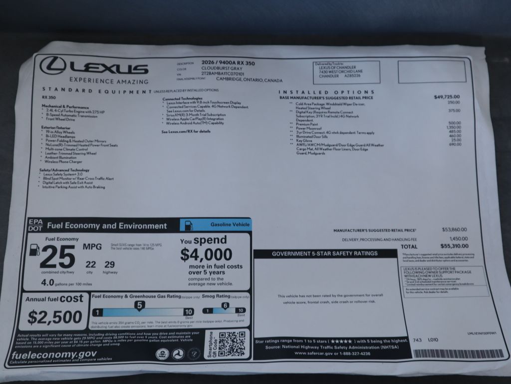 Thumbnail: 2026 Lexus RX - 9