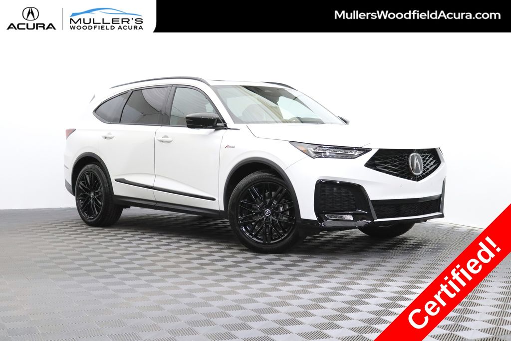Platinum White Pearl 2026 Acura MDX SH-AWD with A-SPEC and Advance Package SUV / Crossover All-Wheel Drive Automatic