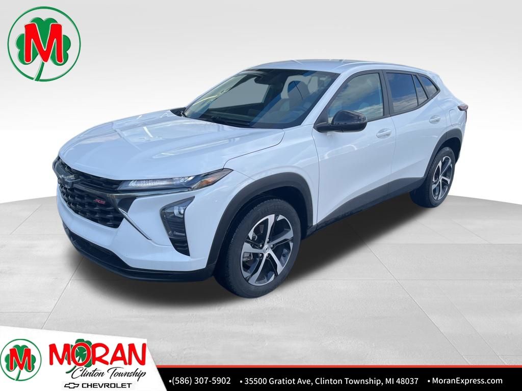 Summit White 2024 Chevrolet Trax RS with 1RS FWD SUV / Crossover Front-Wheel Drive 6-Speed Automatic