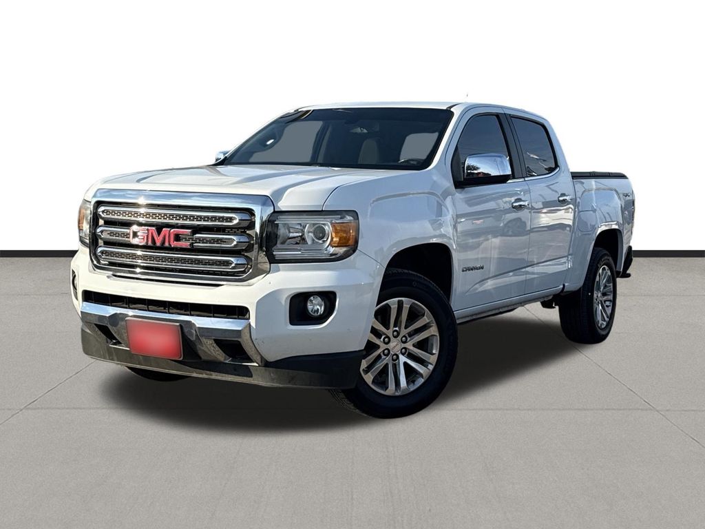 Summit White 2017 GMC Canyon Pickup Truck Four-Wheel Drive 8-Speed Automatic