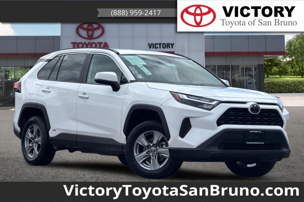 Ice Cap 2025 Toyota RAV4 Hybrid XLE AWD SUV / Crossover All-Wheel Drive Continuously Variable Transmission