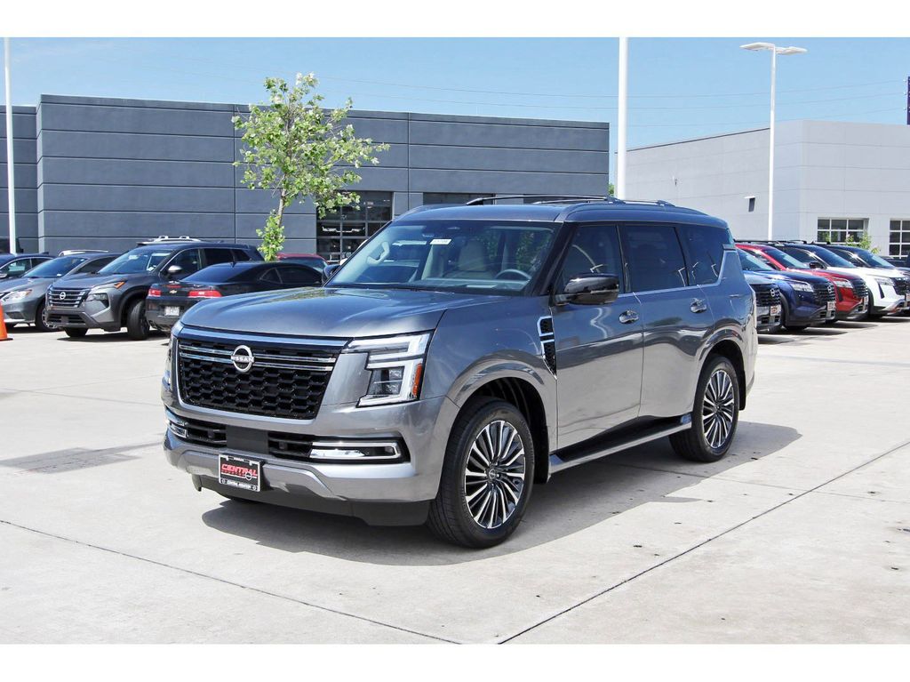 2026 Nissan Armada Platinum Reserve Gray at Bravo Nissan