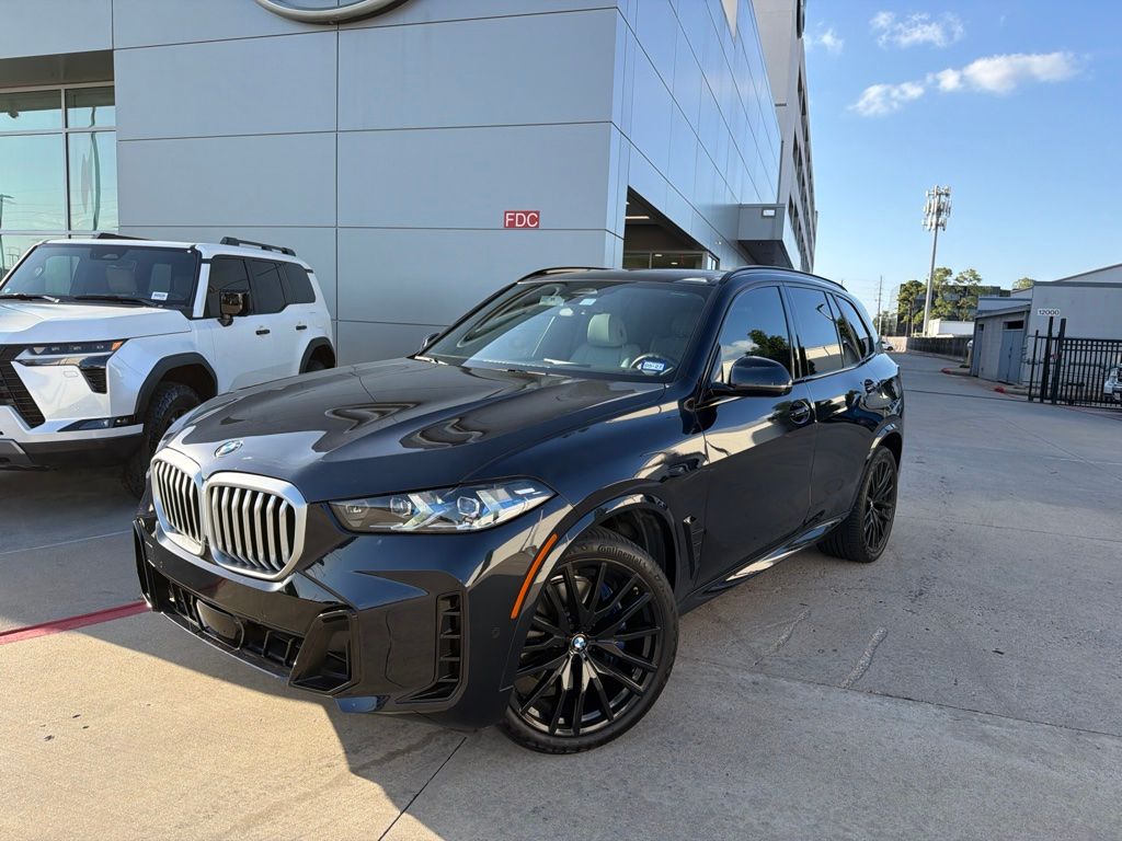2024 BMW X5 sDrive40i Black at DeMontrond Ford