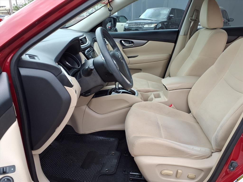2016 Nissan Rogue SV Red at DeMontrond Gulf Freeway