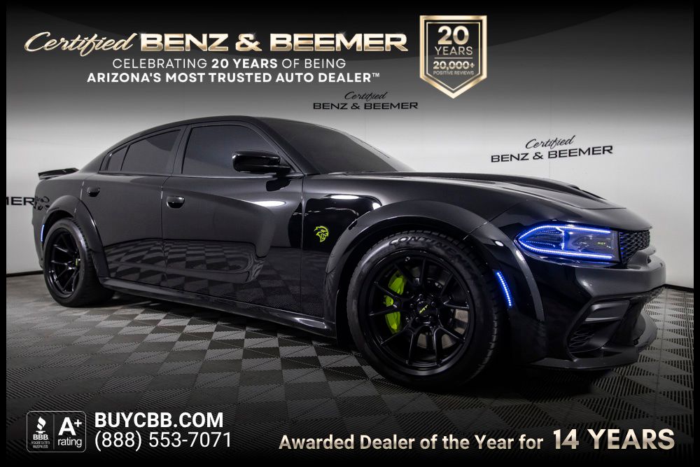 Pitch Black Clearcoat 2022 Dodge Charger Sedan Rear-Wheel Drive 8-Speed Automatic