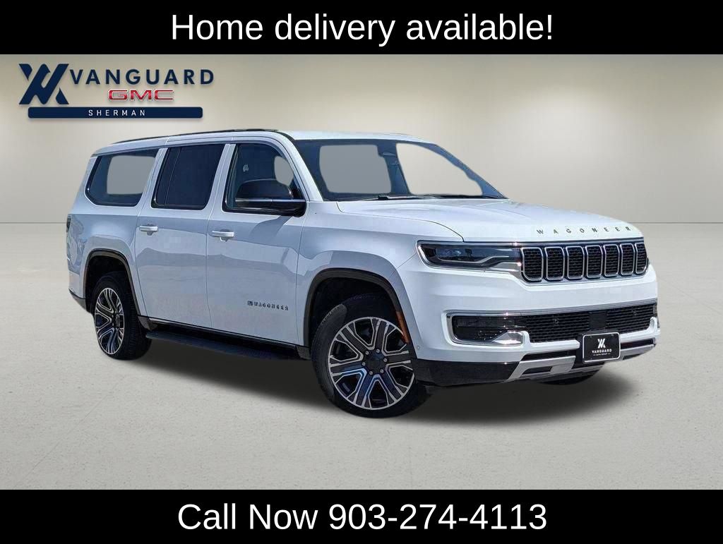 Bright White Clearcoat 2024 Jeep Wagoneer L Series II RWD SUV / Crossover 4X2 8-Speed Automatic