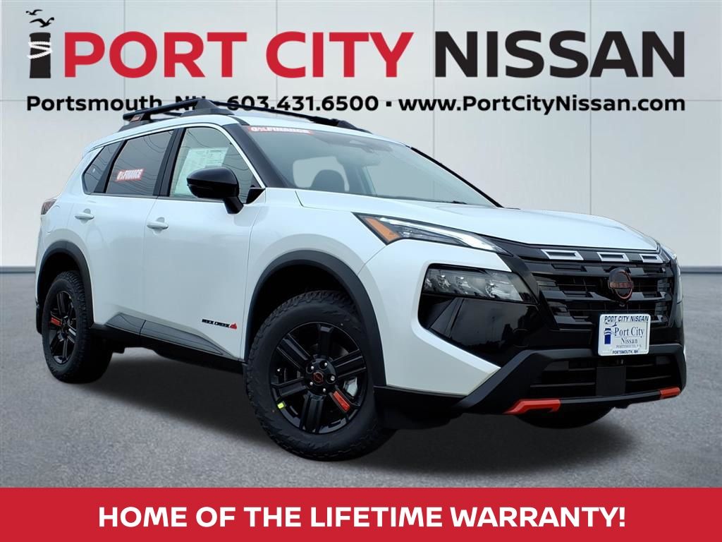 Everest White Pearl Tricoat 2026 Nissan Rogue SUV / Crossover All-Wheel Drive Continuously Variable Transmission