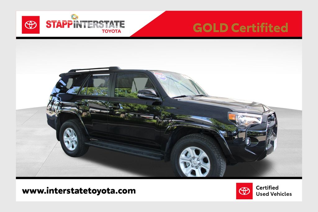 Midnight Black Metallic 2024 Toyota 4Runner SUV / Crossover Four-Wheel Drive 5-Speed Automatic