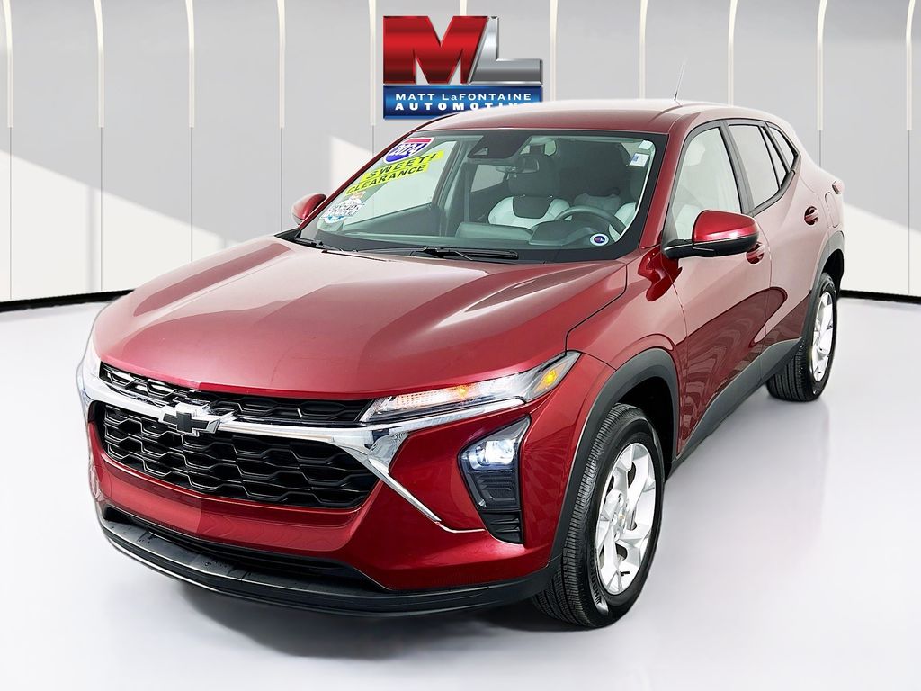 Red (Crimson) 2024 Chevrolet Trax LS FWD SUV / Crossover Front-Wheel Drive 6-Speed Automatic