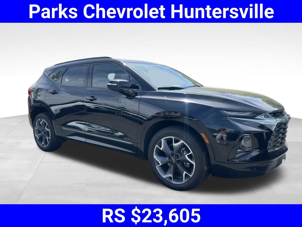 Black 2020 Chevrolet Blazer RS FWD SUV / Crossover Front-Wheel Drive 9-Speed Automatic