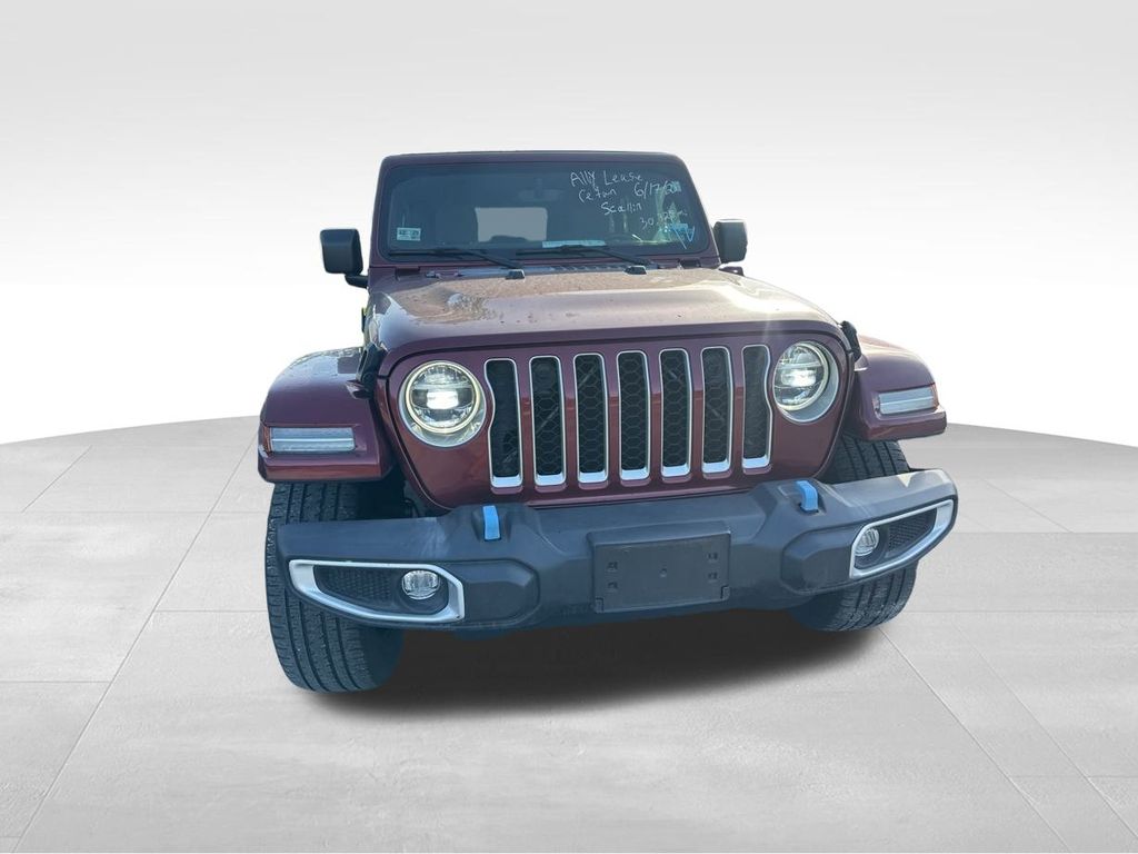 2021 Snazzberry Pearlcoat Jeep Wrangler Unlimited Sahara 4xe 4X4 SUV