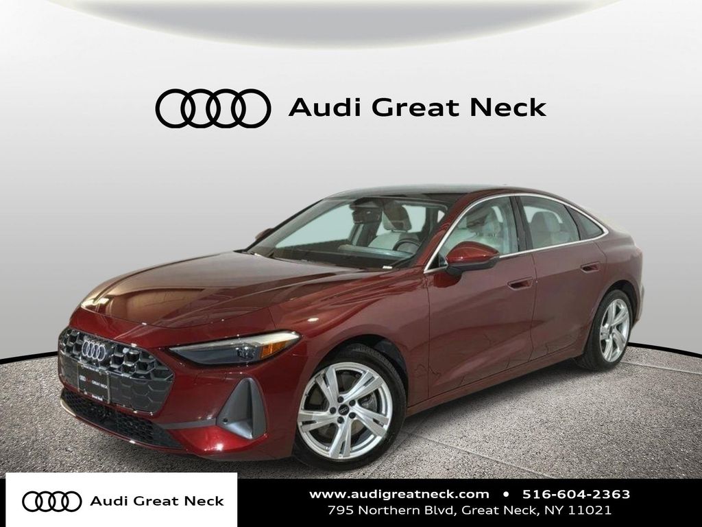 Grenadine Red Metallic 2025 Audi A5 quattro Premium Sedan Sedan All-Wheel Drive 7-Speed Automatic
