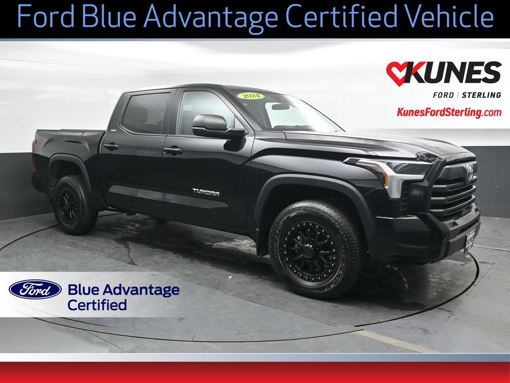Magnetic Gray Metallic 2024 Toyota Tundra Pickup Truck Four-Wheel Drive Automatic