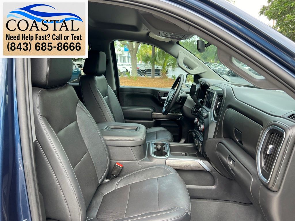 2021 Chevrolet Silverado 1500 LTZ Blue at Bob Mills Chevrolet