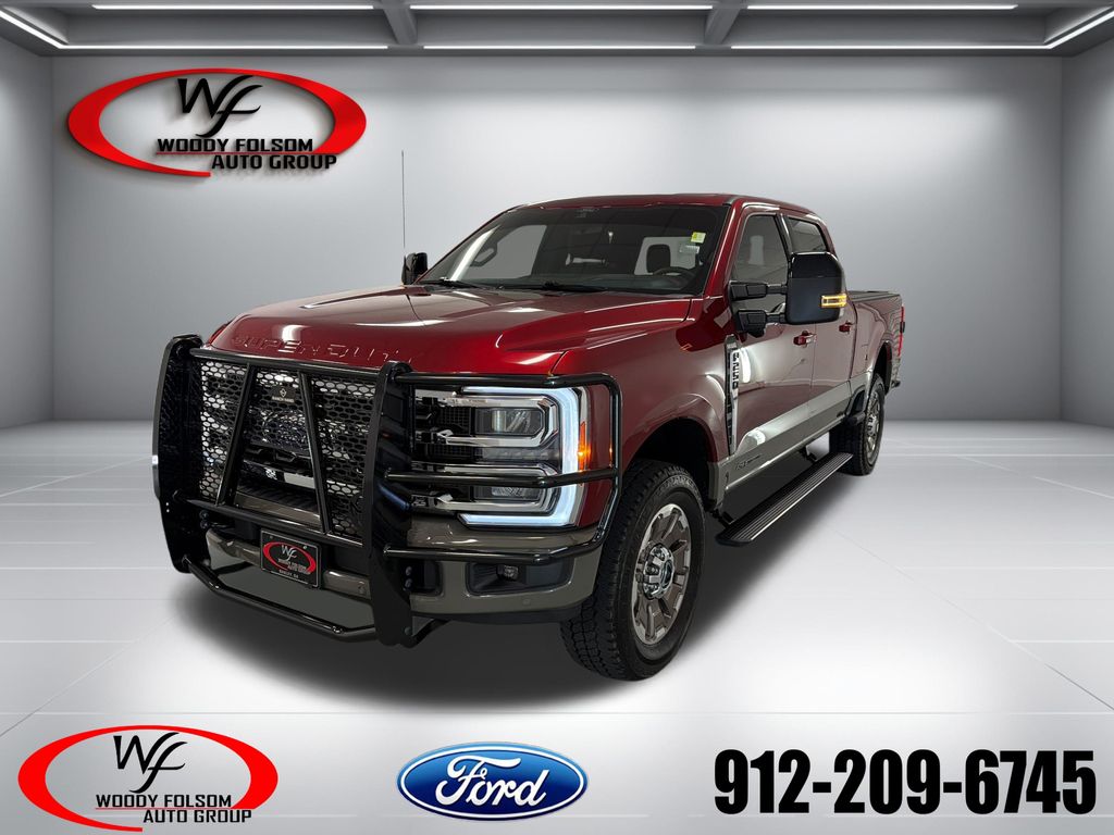 Ruby Red 2026 Ford F-250 Super Duty Pickup Truck Four-Wheel Drive Automatic