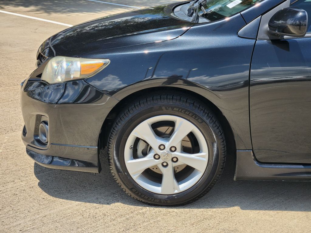 2013 Toyota Corolla S Black at Durrett Motor Company