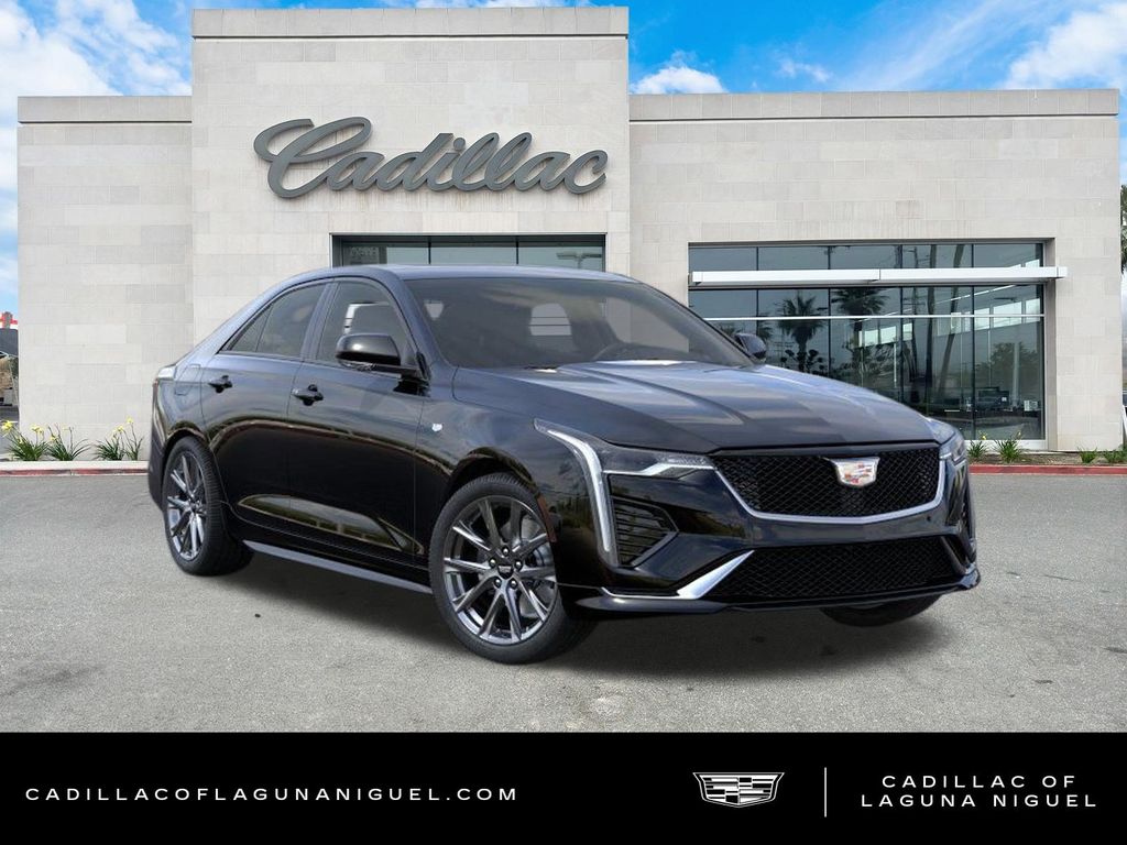 Black Raven 2026 Cadillac CT4 Sedan Rear-Wheel Drive 8-Speed Automatic