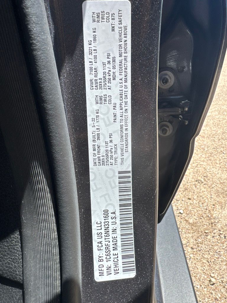 Used 2022 Ram 1500 Truck