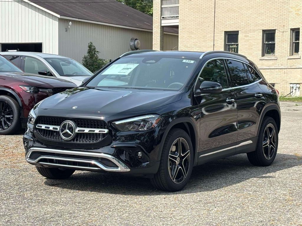 Black 2026 Mercedes-Benz GLA SUV / Crossover All-Wheel Drive 8-Speed Dual Clutch