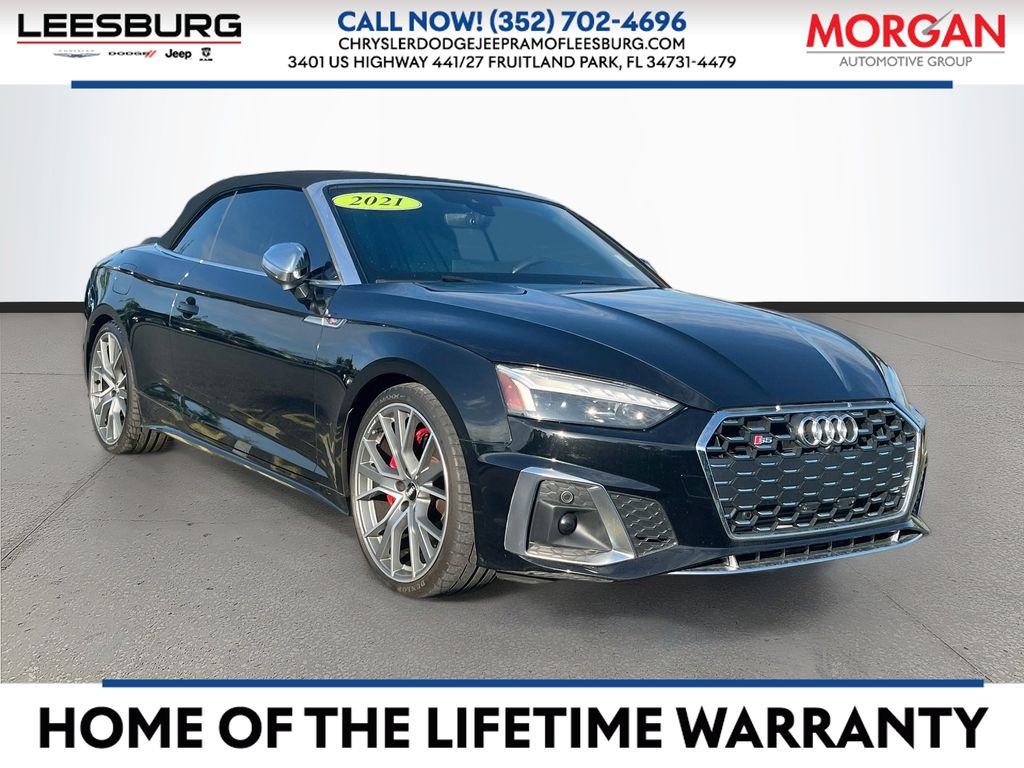  2021 Audi S5 3.0T quattro Premium Plus Cabriolet AWD   