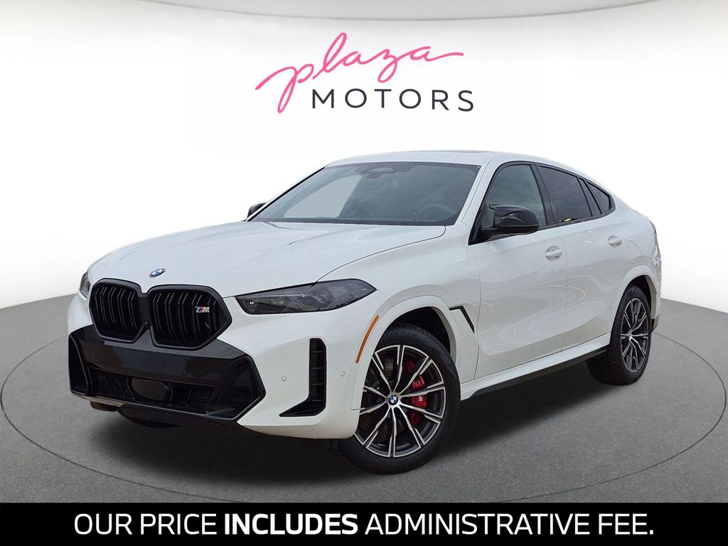 Alpine White 2026 BMW X6 SUV / Crossover All-Wheel Drive 8-Speed Automatic