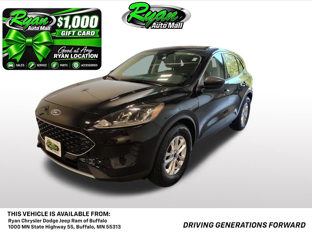 Black Metallic 2022 Ford Escape SUV / Crossover All-Wheel Drive 8-Speed Automatic
