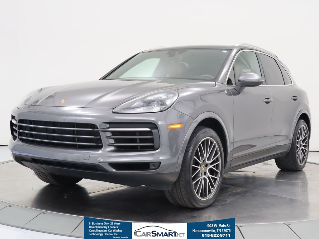 Gray (Quartzite Grey Metallic) 2023 Porsche Cayenne SUV / Crossover All-Wheel Drive 8-Speed Automatic