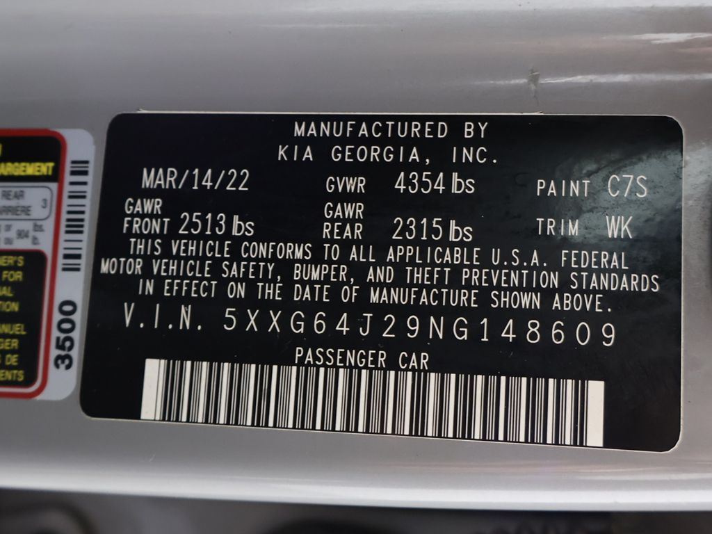Used 2022 Gray Kia GT-Line image 52