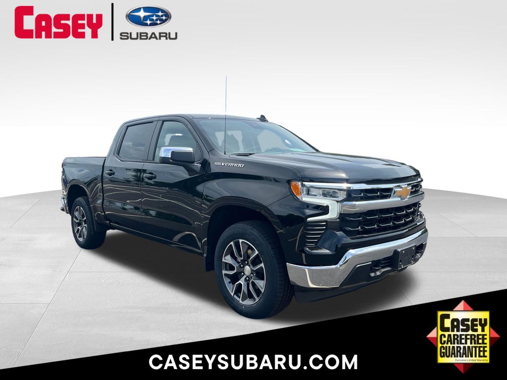 Black 2023 Chevrolet Silverado 1500 Pickup Truck Four-Wheel Drive 8-Speed Automatic