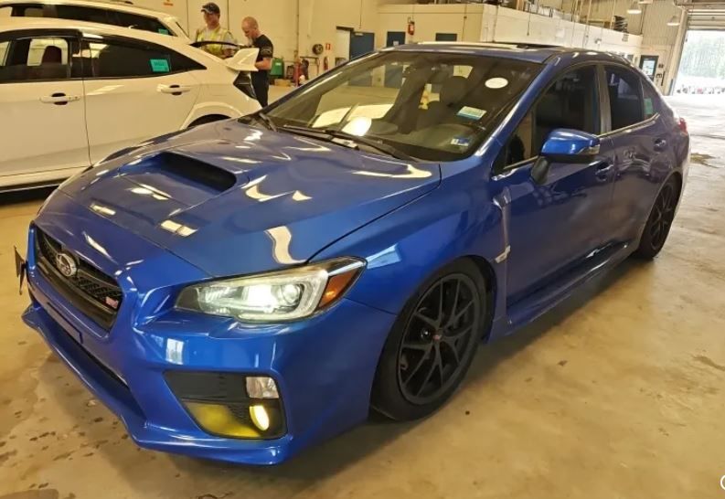 WR Blue Pearl 2017 Subaru WRX STI Sedan All-Wheel Drive 6-Speed Manual