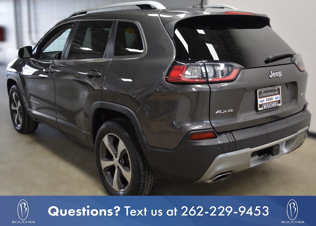 Used 2021 Granite Crystal Metallic Clearcoat Jeep Limited image 4