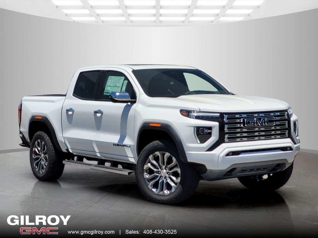 Summit White 2026 GMC Canyon Pickup Truck Four-Wheel Drive 8-Speed Automatic