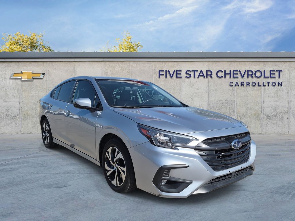 Ice Silver Metallic 2024 Subaru Legacy Sedan All-Wheel Drive Continuously Variable Transmission
