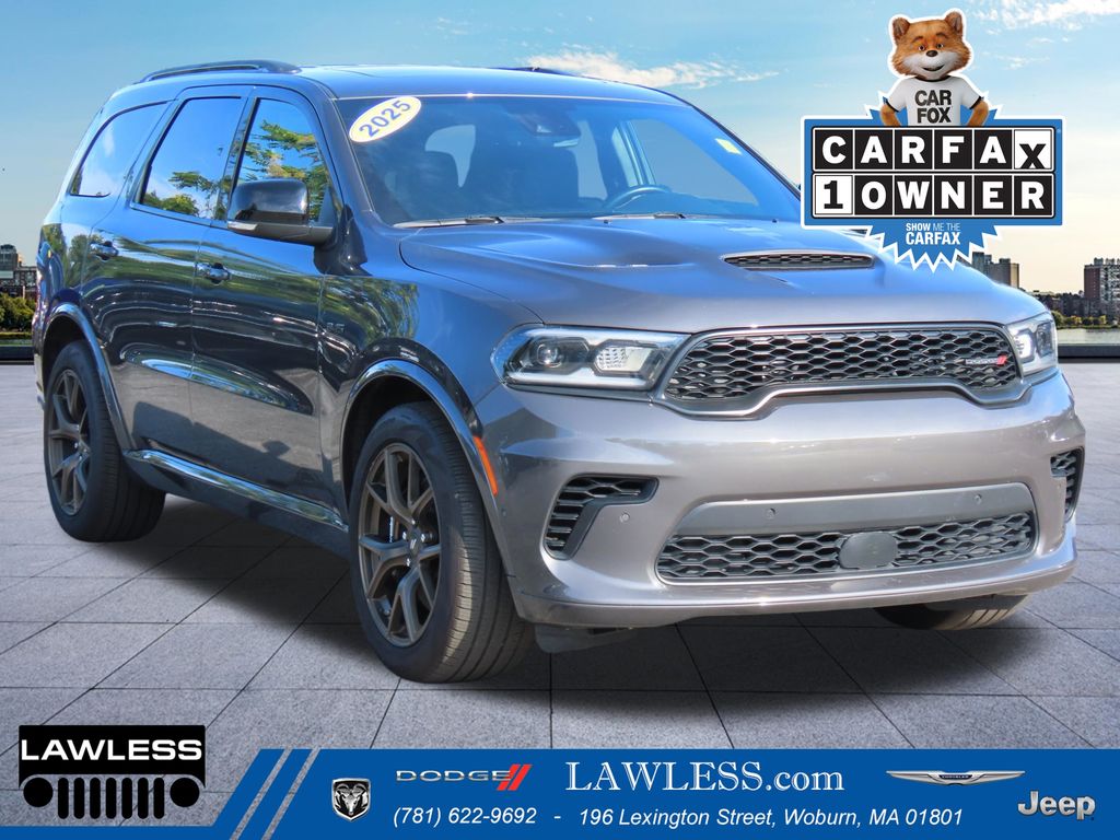 Vapor Gray 2025 Dodge Durango SUV / Crossover All-Wheel Drive 8-Speed Automatic