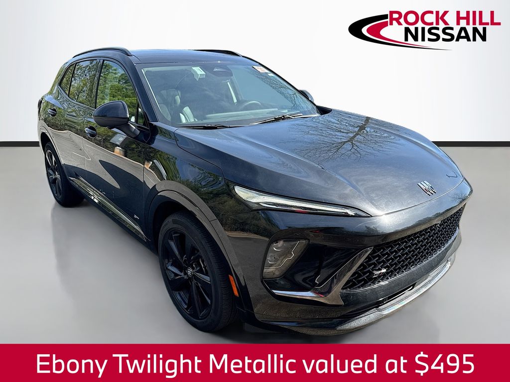 Black (Ebony Twilight Metallic) 2025 Buick Envision Sport Touring AWD SUV / Crossover All-Wheel Drive 9-Speed Automatic