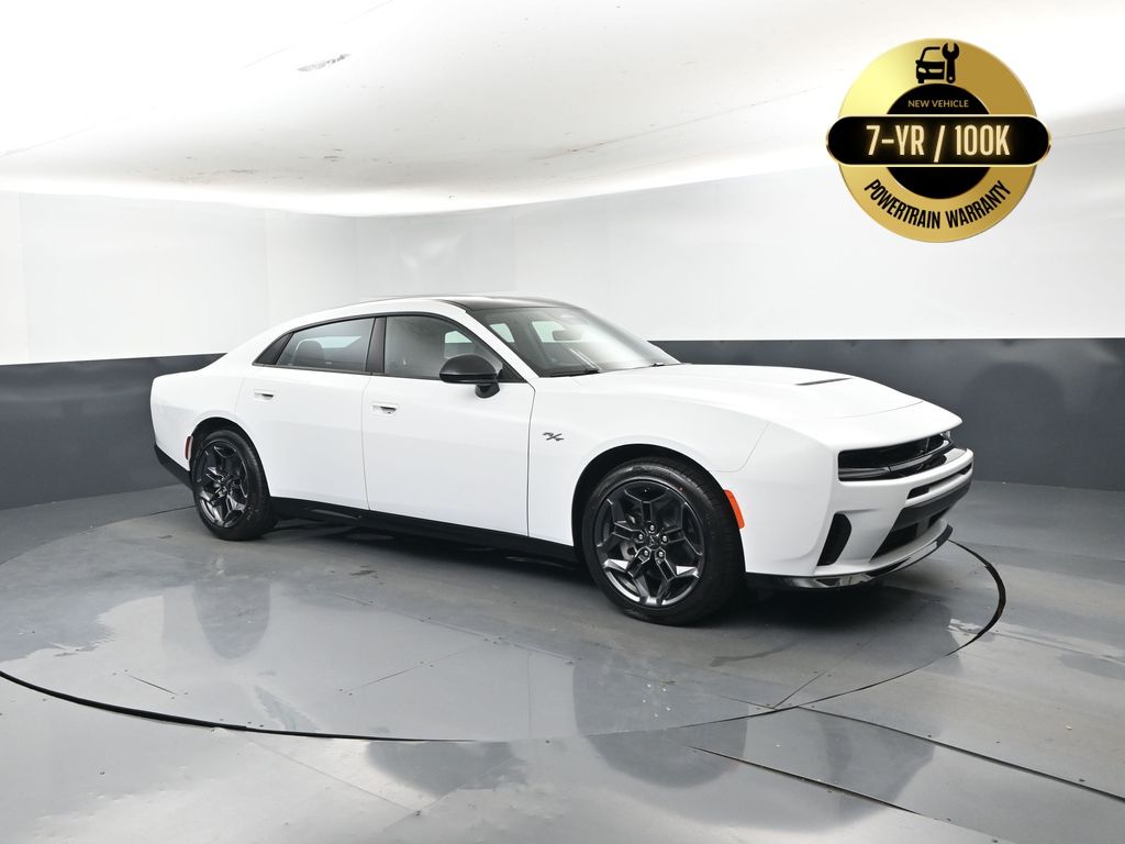 Bright White Clearcoat 2026 Dodge Charger Sedan All-Wheel Drive 8-Speed Automatic