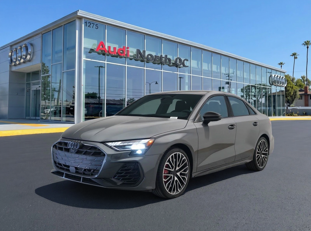 Daytona Gray Pearl Effect 2026 Audi S3 Sedan All-Wheel Drive 7-Speed Automatic