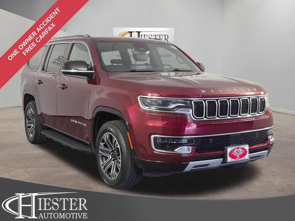 Velvet Red Pearlcoat 2024 Jeep Wagoneer SUV / Crossover 4X2 8-Speed Automatic