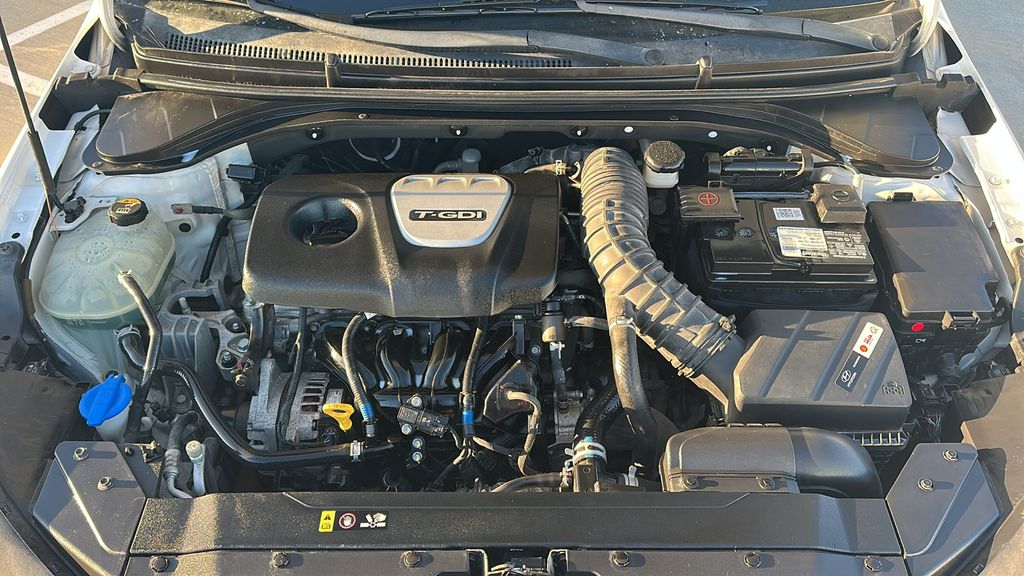 2019 Hyundai Elantra Sport White at DeMontrond Mazda