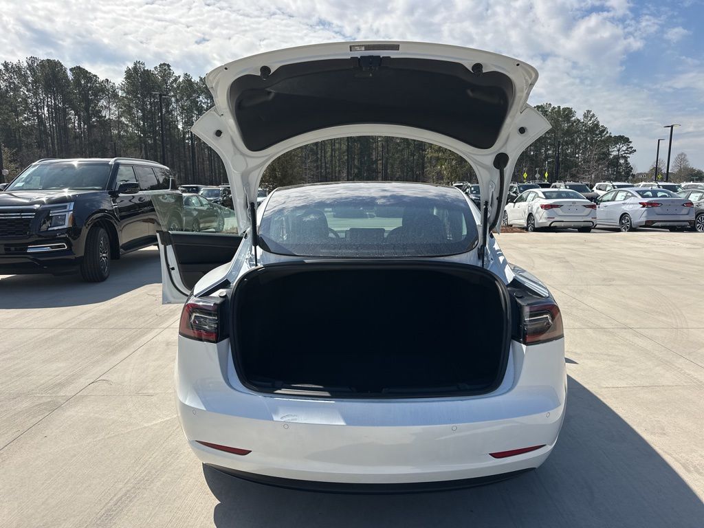 2020 Pearl White Multi-Coat Tesla Model 3 Standard RWD Sedan