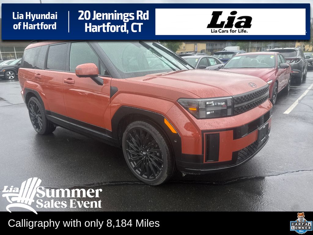 Terracotta Orange 2025 Hyundai Santa Fe Calligraphy AWD SUV / Crossover All-Wheel Drive Automatic