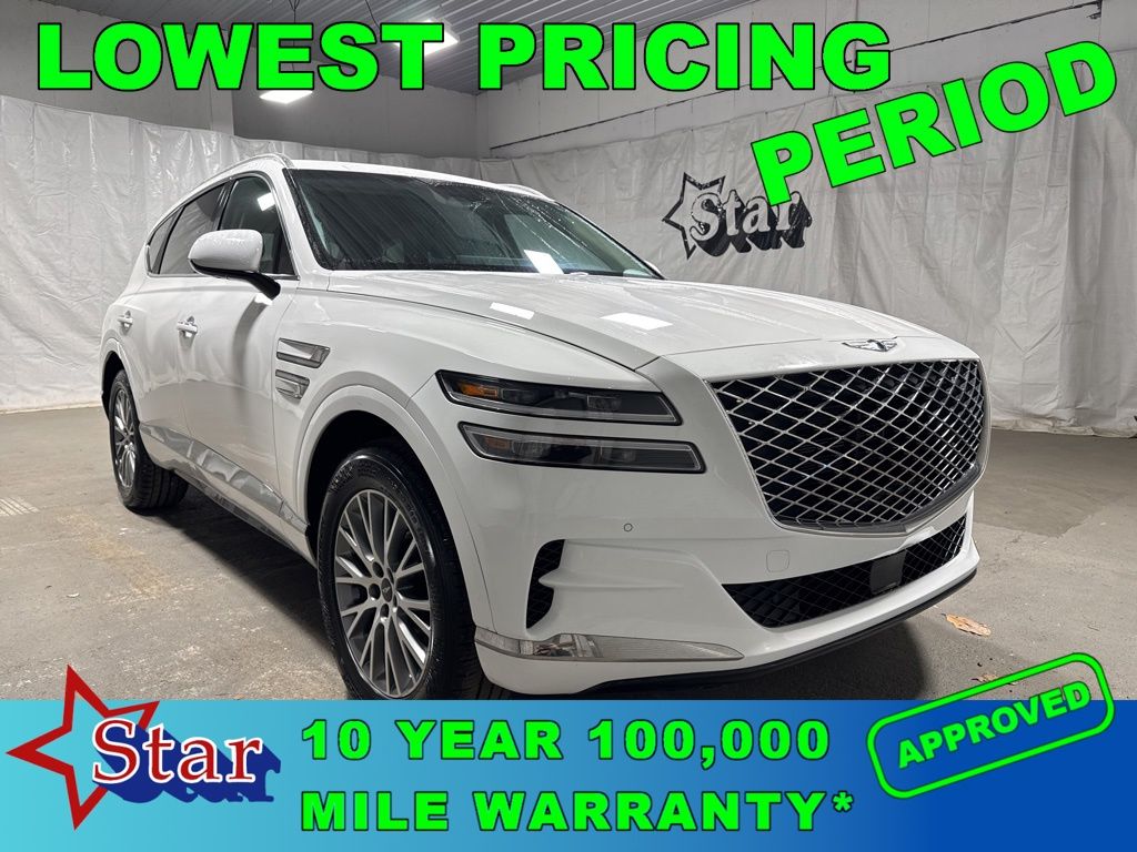 White 2024 Genesis GV80 2.5T AWD SUV / Crossover All-Wheel Drive 8-Speed Automatic