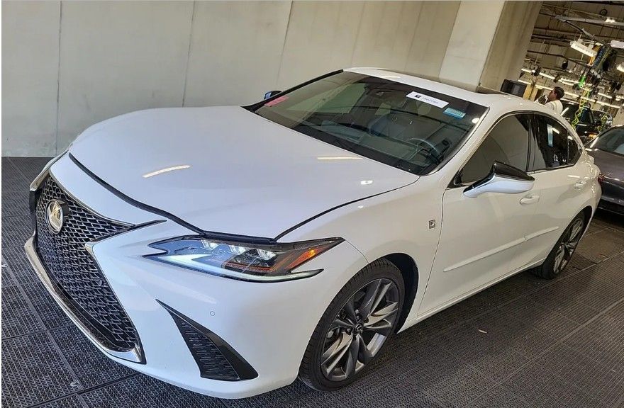 Ultra White 2020 Lexus ES Sedan Front-Wheel Drive 8-Speed Automatic