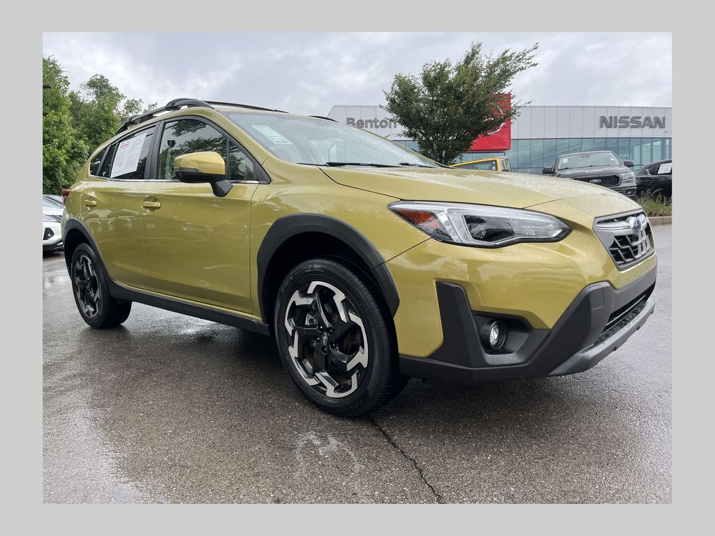 Plasma Yellow Pearl 2021 Subaru Crosstrek SUV / Crossover All-Wheel Drive Continuously Variable Transmission
