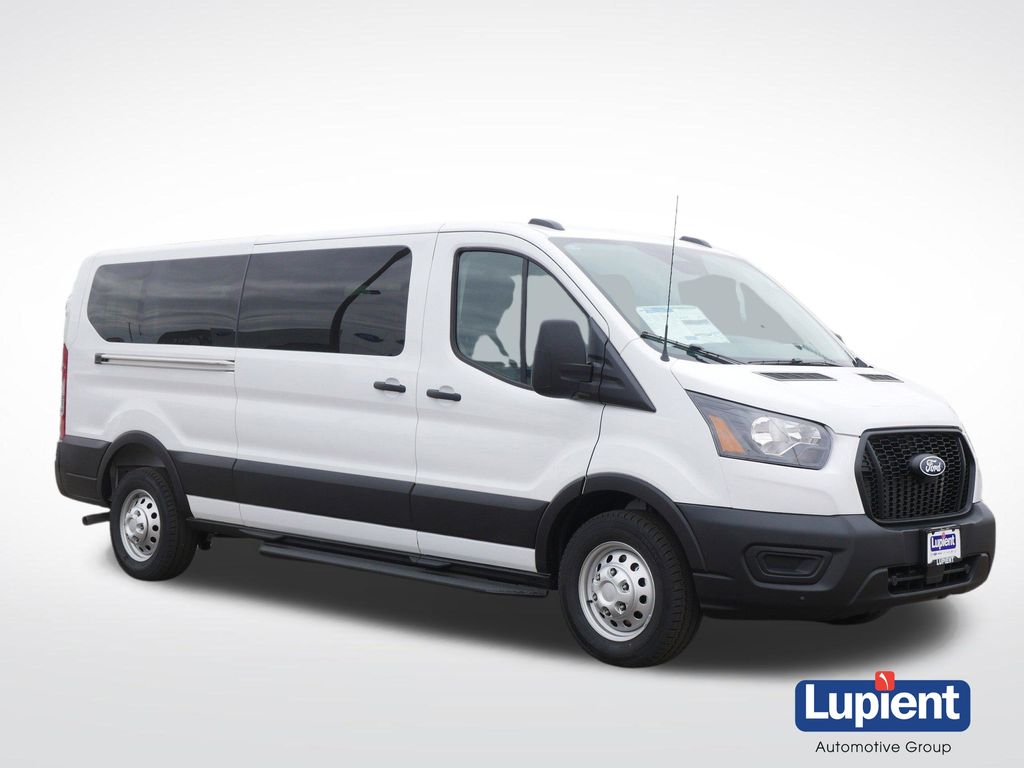 Oxford White 2026 Ford Transit Passenger 350 XL Low Roof LB AWD Van All-Wheel Drive