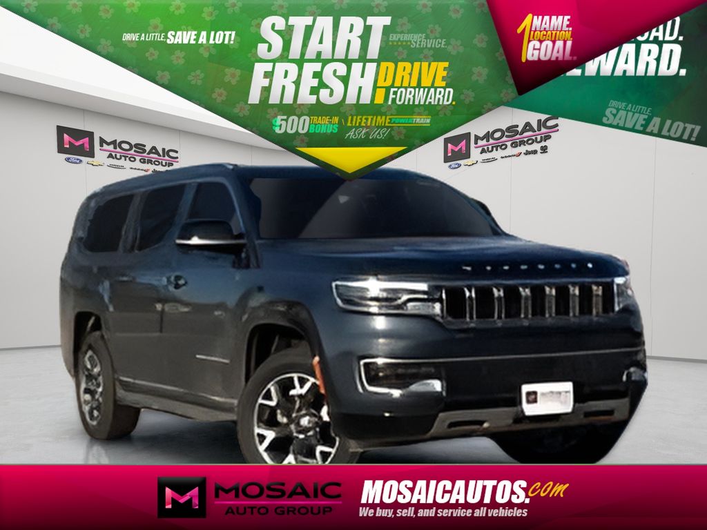 River Rock 2024 Jeep Wagoneer L Series III 4WD SUV / Crossover Four-Wheel Drive 8-Speed Automatic