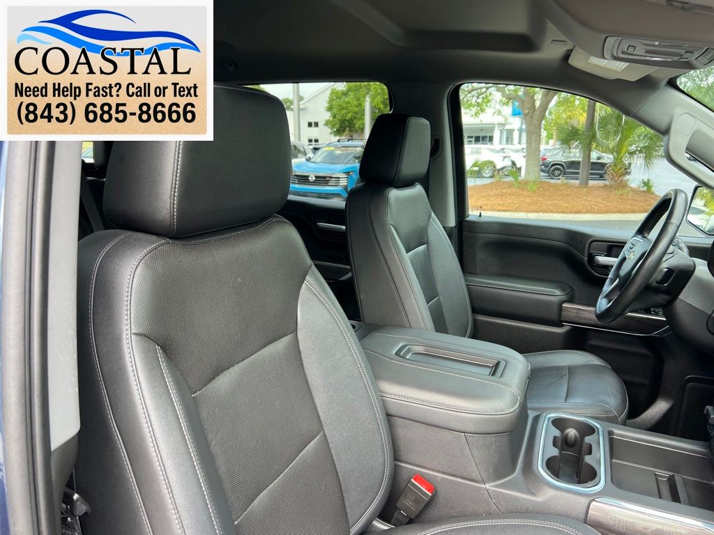 2021 Chevrolet Silverado 1500 LTZ Blue at Bob Mills Chevrolet