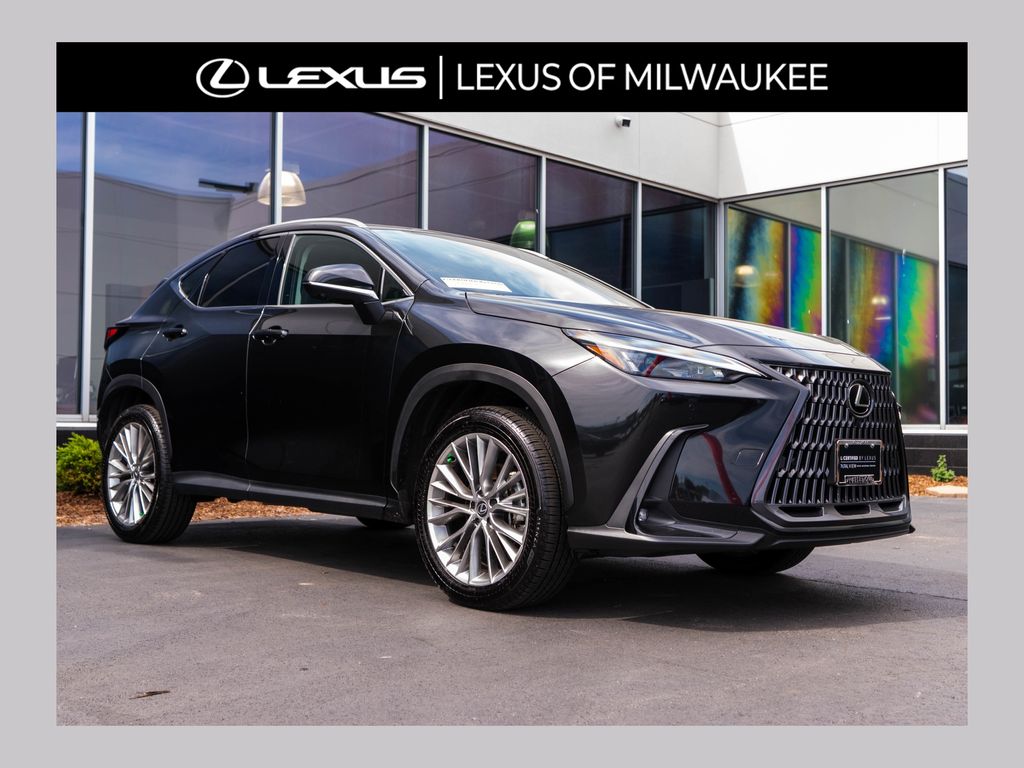 Black (Caviar) 2025 Lexus NX Hybrid 350h Premium AWD SUV / Crossover All-Wheel Drive Continuously Variable Transmission