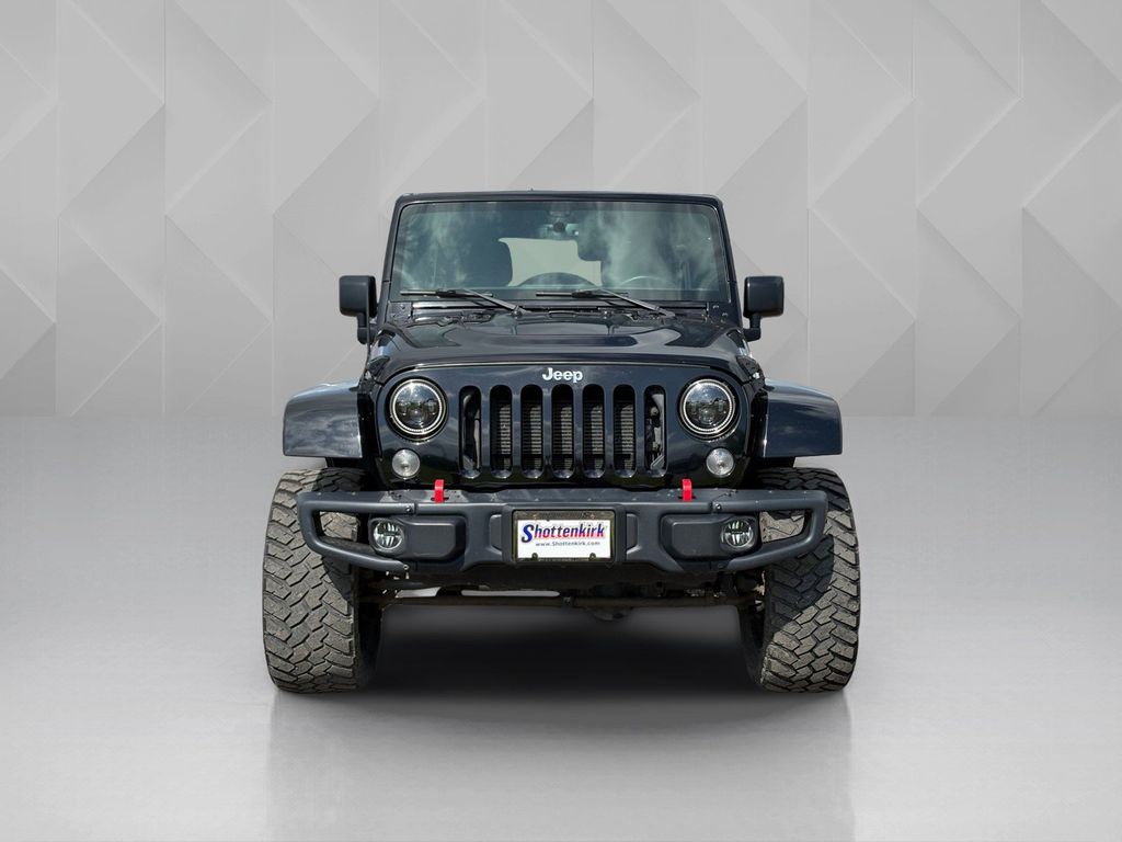 2016 Jeep Wrangler Unlimited Rubicon Black at North Houston Mitsubishi